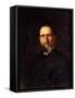 Portrait of Engineer Antonio Magni-Enrico Crespi-Framed Stretched Canvas