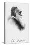 Portrait of English Naturalist Charles Darwin-Science Photo Library-Stretched Canvas