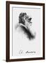 Portrait of English Naturalist Charles Darwin-Science Photo Library-Framed Photographic Print