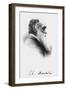 Portrait of English Naturalist Charles Darwin-Science Photo Library-Framed Photographic Print