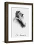 Portrait of English Naturalist Charles Darwin-Science Photo Library-Framed Photographic Print