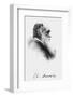 Portrait of English Naturalist Charles Darwin-Science Photo Library-Framed Photographic Print