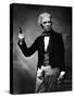 Portrait of English Physicist and Chemist Michael Faraday-null-Stretched Canvas