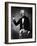 Portrait of English Physicist and Chemist Michael Faraday-null-Framed Photographic Print