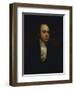 Portrait of English Sculptor, Sir Francis Chantrey (1781-1841), in a Dark Jacket and White Cravat-Sir Henry Raeburn-Framed Giclee Print