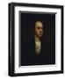 Portrait of English Sculptor, Sir Francis Chantrey (1781-1841), in a Dark Jacket and White Cravat-Sir Henry Raeburn-Framed Giclee Print