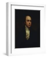 Portrait of English Sculptor, Sir Francis Chantrey (1781-1841), in a Dark Jacket and White Cravat-Sir Henry Raeburn-Framed Giclee Print