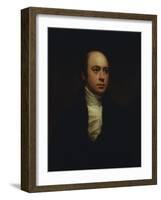 Portrait of English Sculptor, Sir Francis Chantrey (1781-1841), in a Dark Jacket and White Cravat-Sir Henry Raeburn-Framed Giclee Print