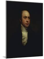 Portrait of English Sculptor, Sir Francis Chantrey (1781-1841), in a Dark Jacket and White Cravat-Sir Henry Raeburn-Mounted Giclee Print