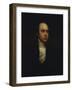 Portrait of English Sculptor, Sir Francis Chantrey (1781-1841), in a Dark Jacket and White Cravat-Sir Henry Raeburn-Framed Giclee Print