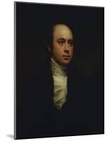 Portrait of English Sculptor, Sir Francis Chantrey (1781-1841), in a Dark Jacket and White Cravat-Sir Henry Raeburn-Mounted Giclee Print