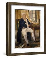 Portrait of Ennemond Alexandre Petitot-Johann Zoffany-Framed Giclee Print