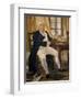 Portrait of Ennemond Alexandre Petitot-Johann Zoffany-Framed Giclee Print