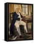 Portrait of Ennemond Alexandre Petitot-Johann Zoffany-Framed Stretched Canvas