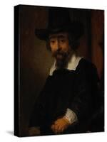 Portrait of Ephraim Bueno-Rembrandt van Rijn-Stretched Canvas