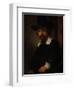 Portrait of Ephraim Bueno-Rembrandt van Rijn-Framed Giclee Print