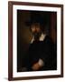 Portrait of Ephraim Bueno-Rembrandt van Rijn-Framed Giclee Print