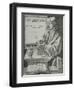 Portrait of Erasmus, 1526-Albrecht Dürer or Duerer-Framed Giclee Print