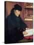 Portrait of Erasmus of Rotterdam (1466-1536)-Quentin Metsys-Stretched Canvas