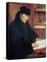 Portrait of Erasmus of Rotterdam (1466-1536)-Quentin Metsys-Stretched Canvas