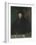 Portrait of Erasmus of Rotterdam, c.1530-Hans Holbein the Younger-Framed Giclee Print