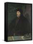 Portrait of Erasmus of Rotterdam, c.1530-Hans Holbein the Younger-Framed Stretched Canvas