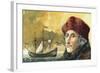 Portrait of Erasmus of Rotterdam (Rotterdam, 1469-Basel, 1536), Dutch Humanist and Theologian-null-Framed Giclee Print