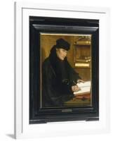 Portrait of Erasmus of Rotterdam-Jan Massys or Metsys-Framed Giclee Print