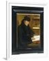 Portrait of Erasmus of Rotterdam-Jan Massys or Metsys-Framed Premium Giclee Print