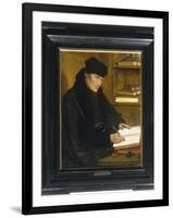 Portrait of Erasmus of Rotterdam-Jan Massys or Metsys-Framed Giclee Print