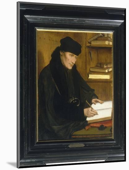 Portrait of Erasmus of Rotterdam-Jan Massys or Metsys-Mounted Giclee Print