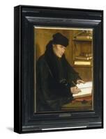 Portrait of Erasmus of Rotterdam-Jan Massys or Metsys-Framed Stretched Canvas