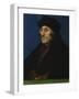 Portrait of Erasmus of Rotterdam-Hans Holbein the Younger-Framed Giclee Print