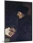 Portrait of Erasmus-Hans Holbein the Younger-Mounted Giclee Print