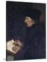 Portrait of Erasmus-Hans Holbein the Younger-Stretched Canvas