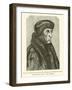 Portrait of Erasmus-null-Framed Giclee Print