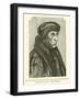 Portrait of Erasmus-null-Framed Giclee Print