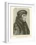 Portrait of Erasmus-null-Framed Giclee Print