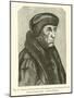 Portrait of Erasmus-null-Mounted Giclee Print