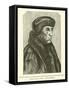 Portrait of Erasmus-null-Framed Stretched Canvas