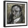 Portrait of Erik Axel Karlfeldt (Avesta 1864-Stockholm-null-Framed Giclee Print