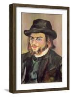 Portrait of Erik Satie-Suzanne Valadon-Framed Giclee Print