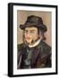 Portrait of Erik Satie-Suzanne Valadon-Framed Giclee Print