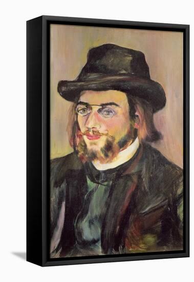 Portrait of Erik Satie-Suzanne Valadon-Framed Stretched Canvas