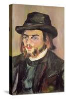 Portrait of Erik Satie-Suzanne Valadon-Stretched Canvas