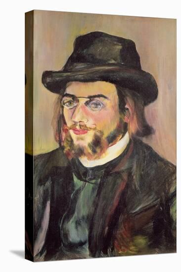 Portrait of Erik Satie-Suzanne Valadon-Stretched Canvas