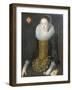 Portrait of Eritia Aukje Hoppers, Nee De Blocq, 1622-Jan De Salle-Framed Giclee Print