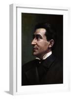 Portrait of Ermete Novelli-null-Framed Giclee Print