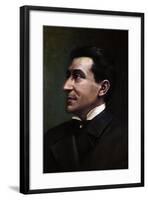 Portrait of Ermete Novelli-null-Framed Giclee Print