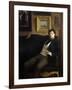 Portrait of Ernest Duez (1843-96) 1876-Paul Mathey-Framed Giclee Print